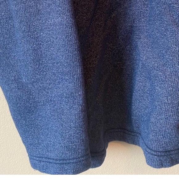 Columbia 1/4 Zip Blue Pullover - Picture 5 of 6